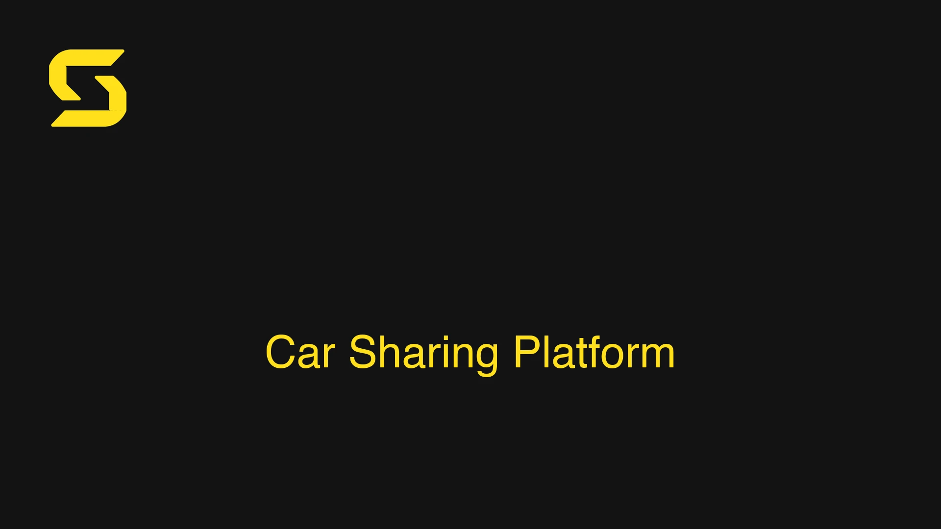Car Sharing Platform