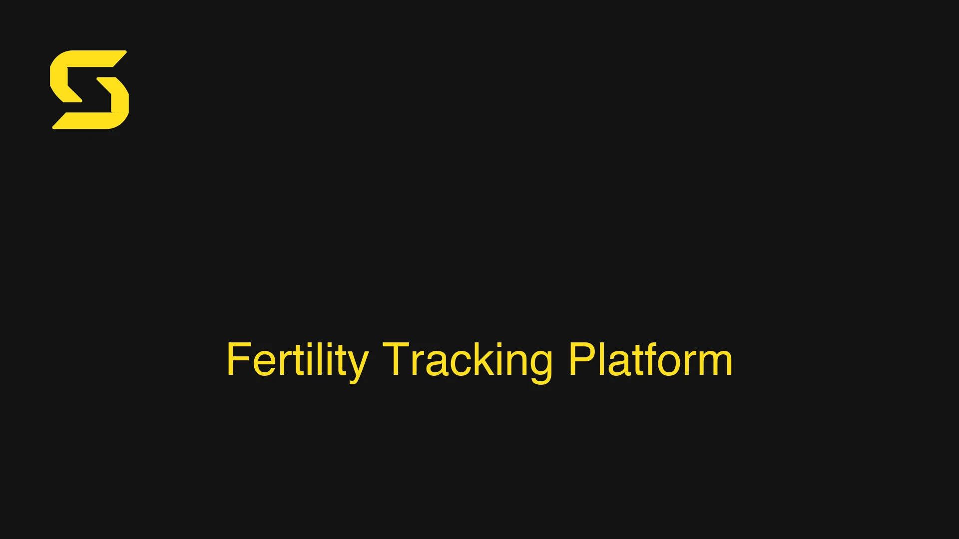 Fertility Tracking Platform