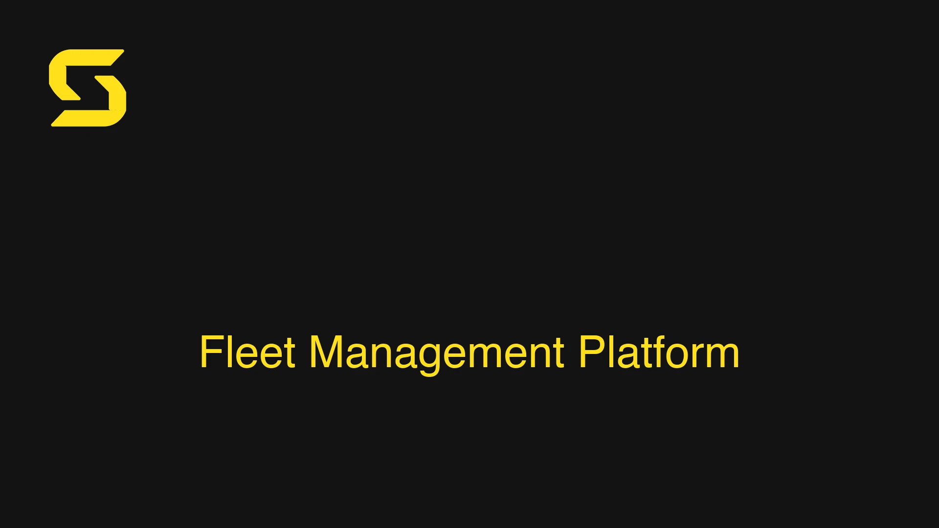Fleet Management Platform Fleet Management Platform