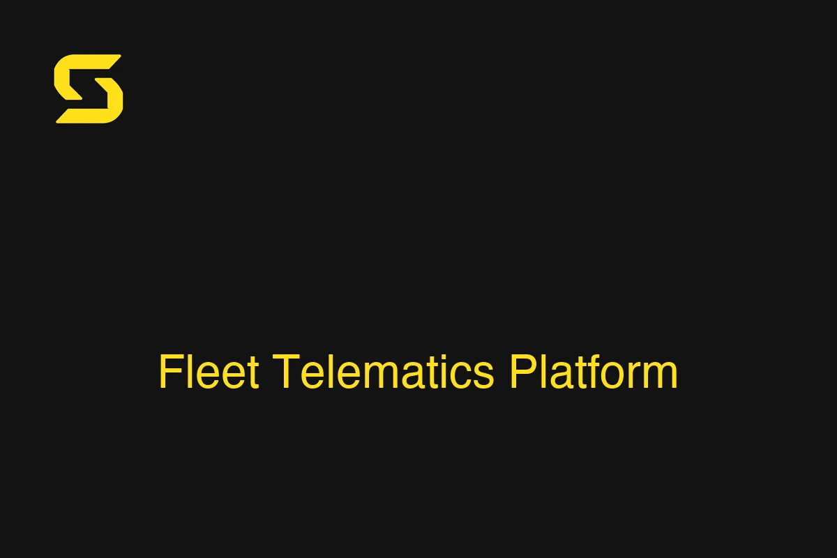 Fleet-Telematics-Platform