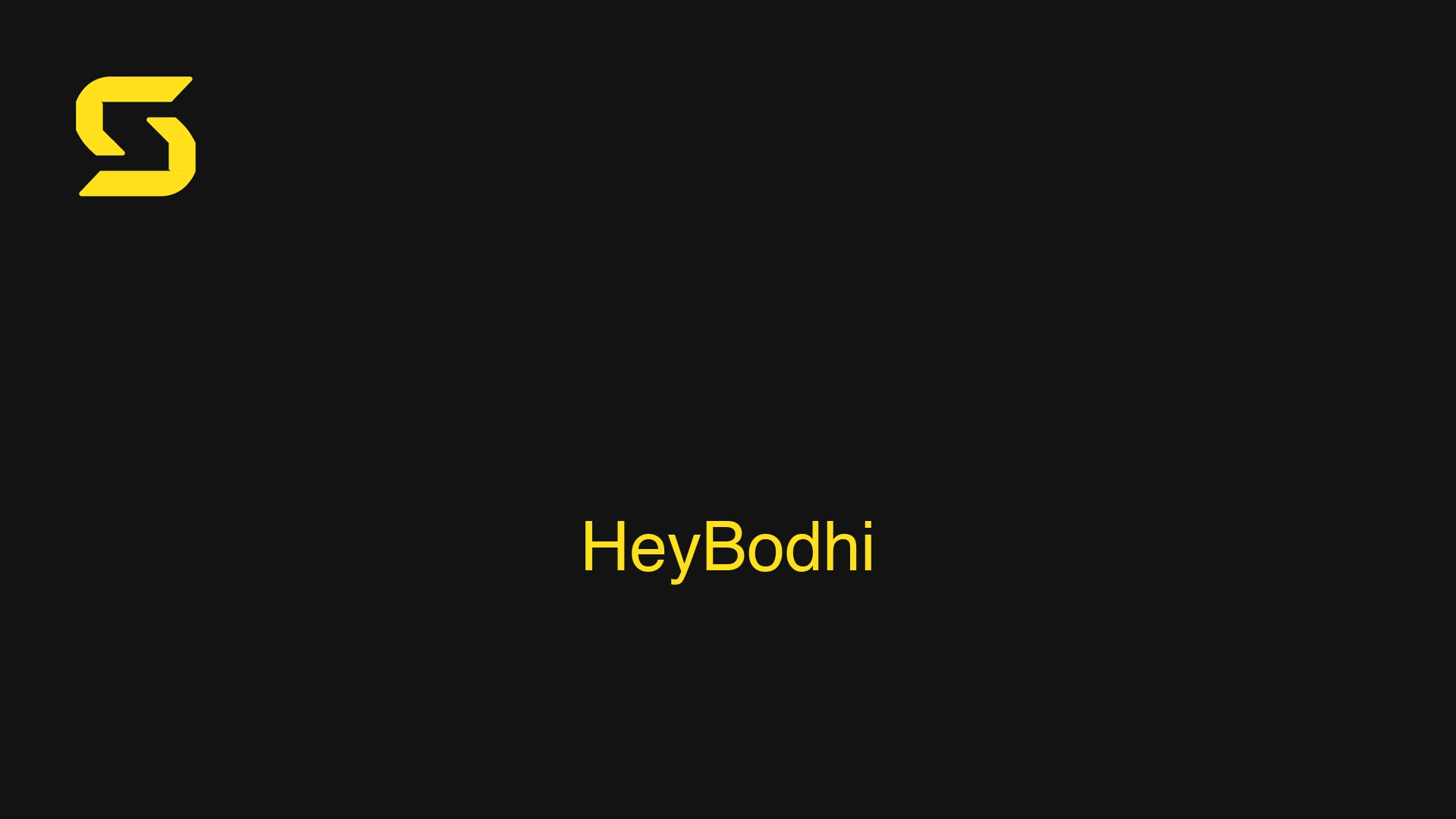 HeyBodhi