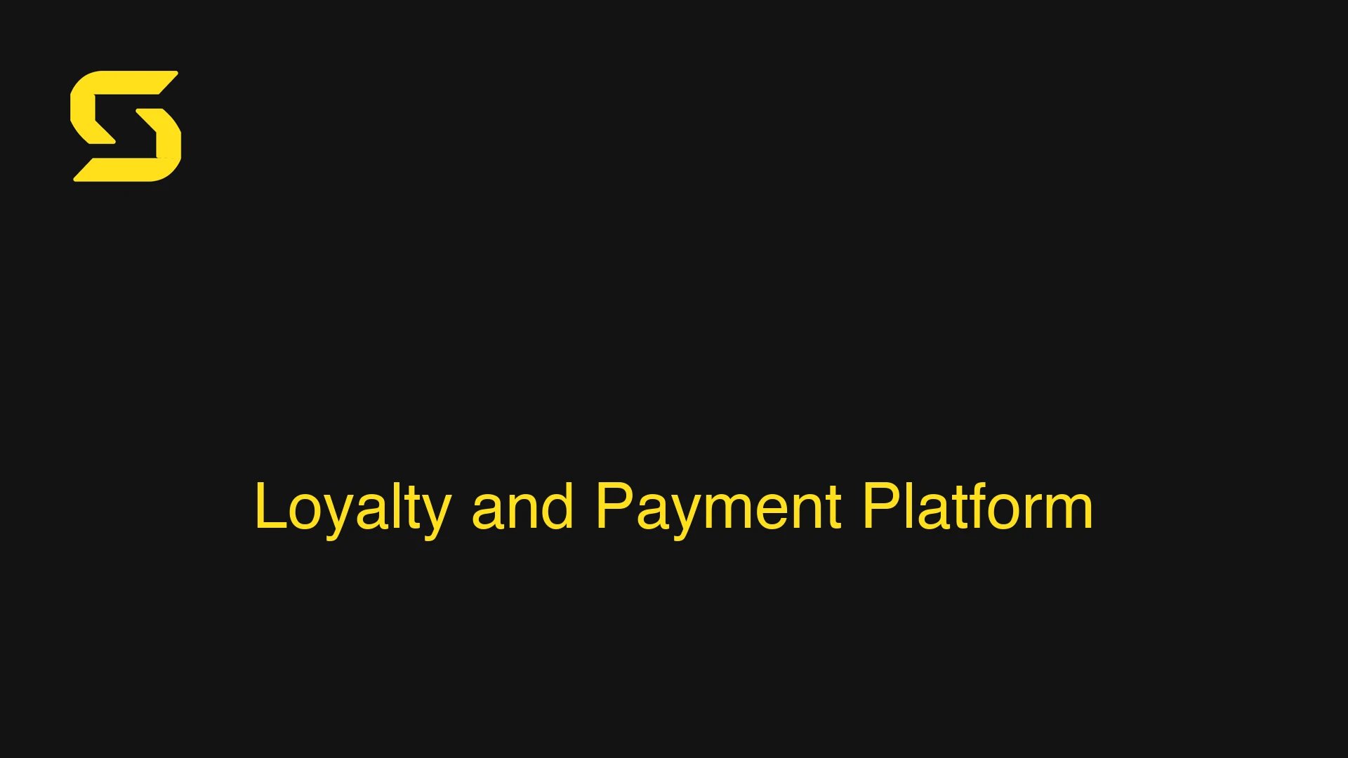 Loyalty and Payment Platform
