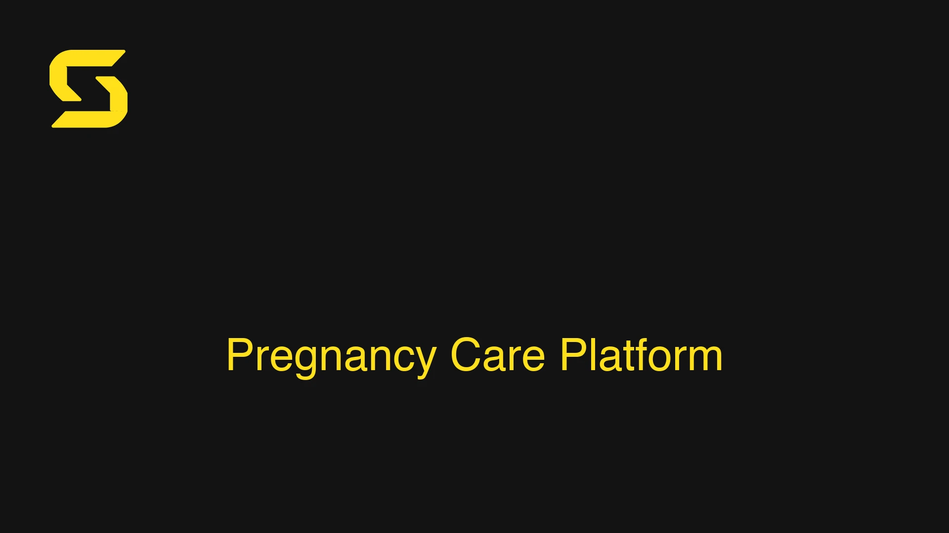 Pregnancy Care Platform