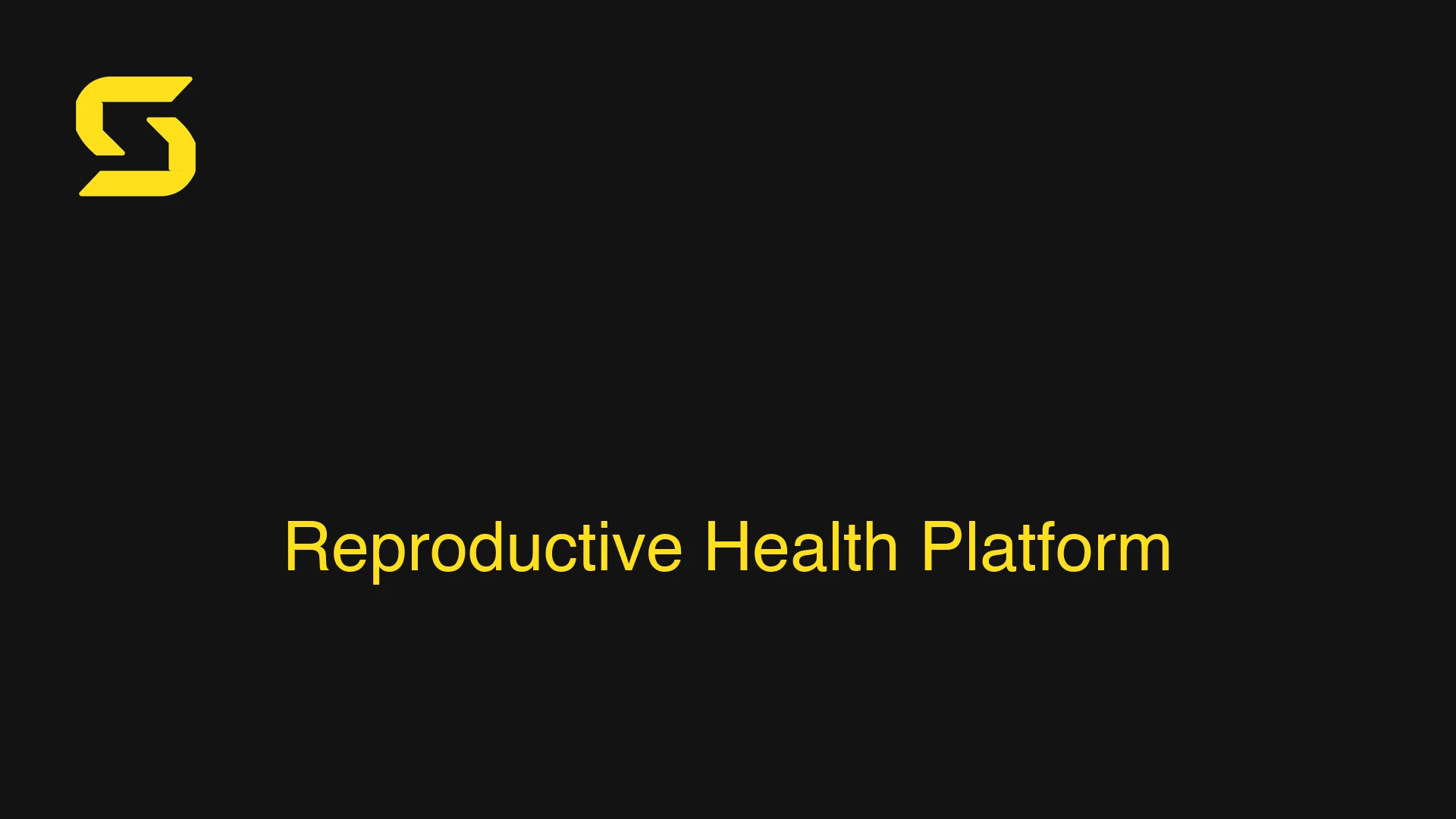 Reproductive Health Platform