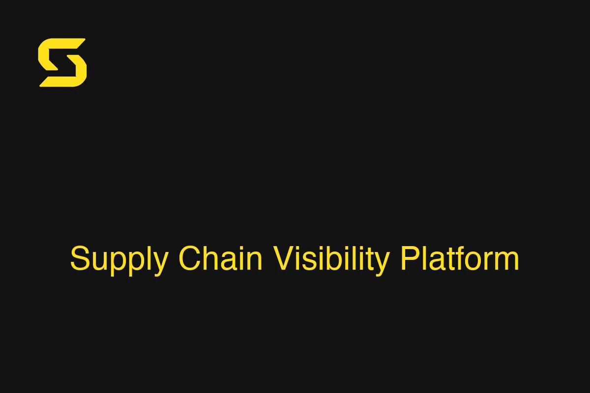 Supply-Chain-Visibility-Platform